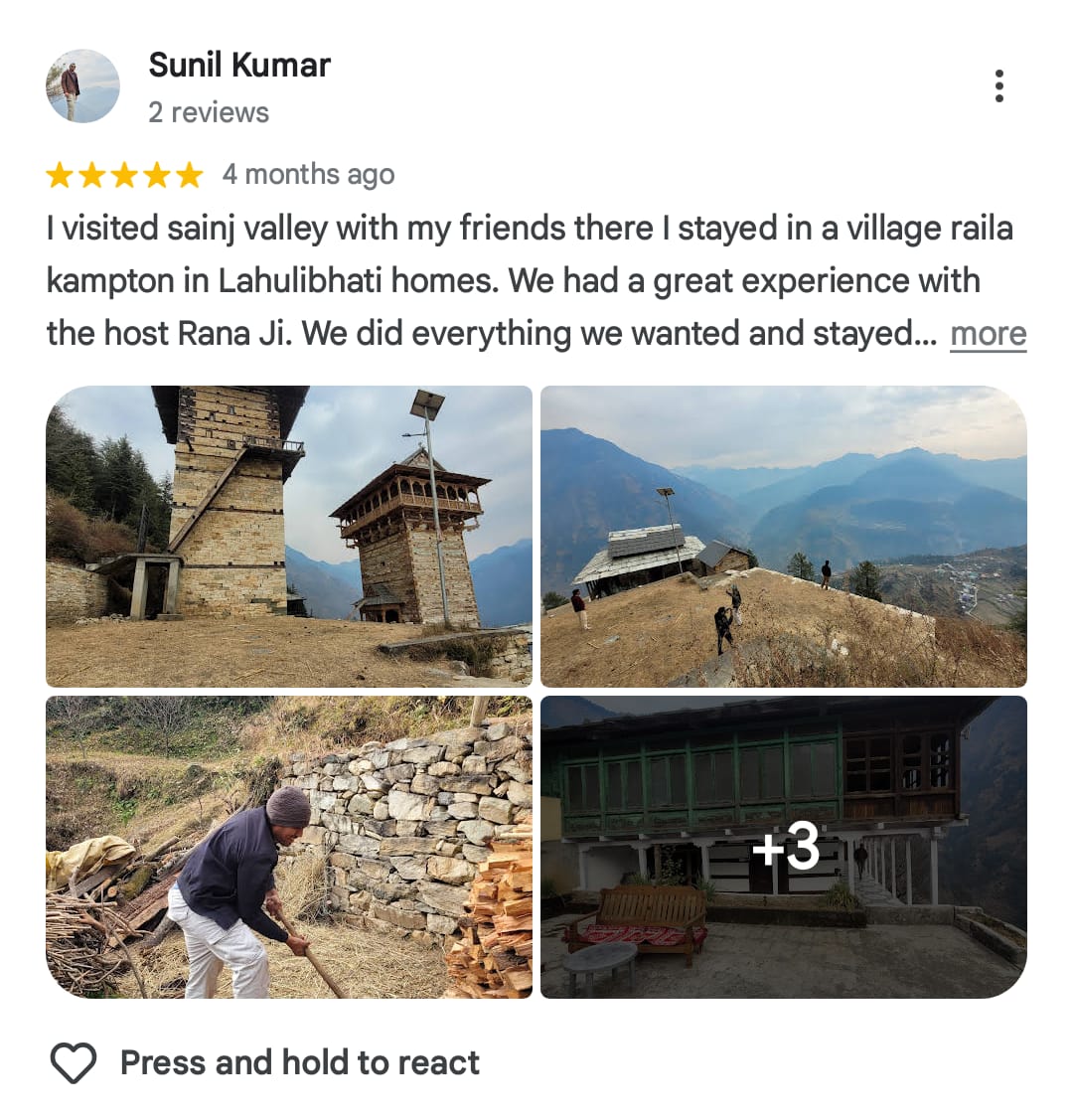 Customers testimonials